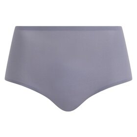 Chantelle SoftStretch Seamless High Rise Brief - Smoke Grey (0SM)