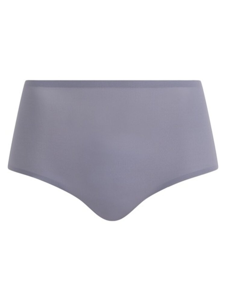 Chantelle Soft Stretch Seamless High Rise Brief - Smoke Grey (0SM)