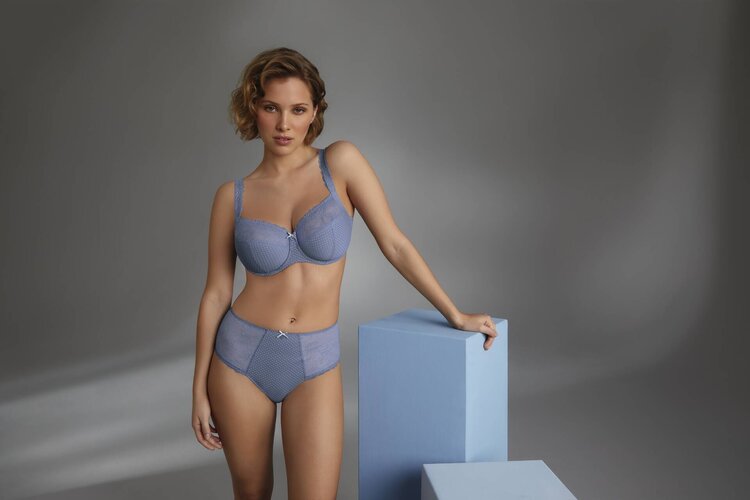 Rosa Faia Eloise Brief Panty - Medium Blue (392)