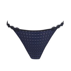 Marie Jo Avero Thong w/ Daisy - Velvet Blue (VEL)