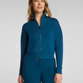Spanx AirEssentials Track Jacket - Deep Cove