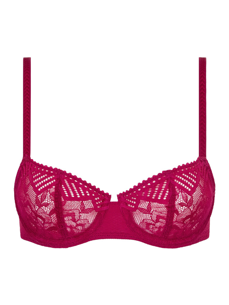 Chantelle Origins U/L Demi Bra - Wild Strawberry