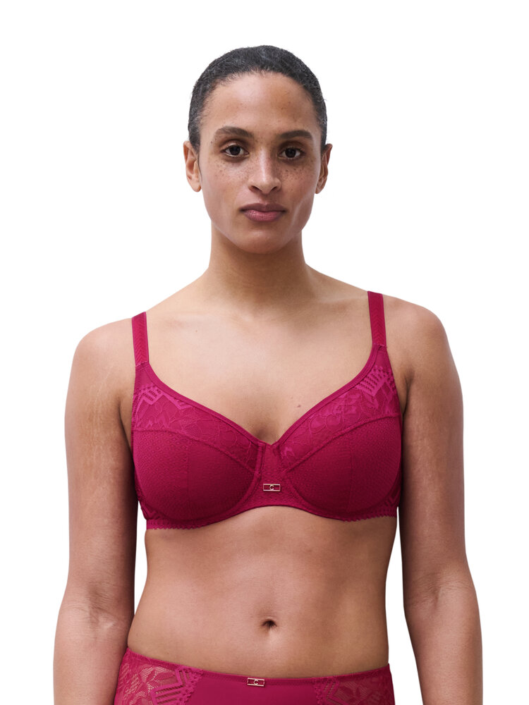 Chantelle Origins Full Cup Bra - Wild Strawberry