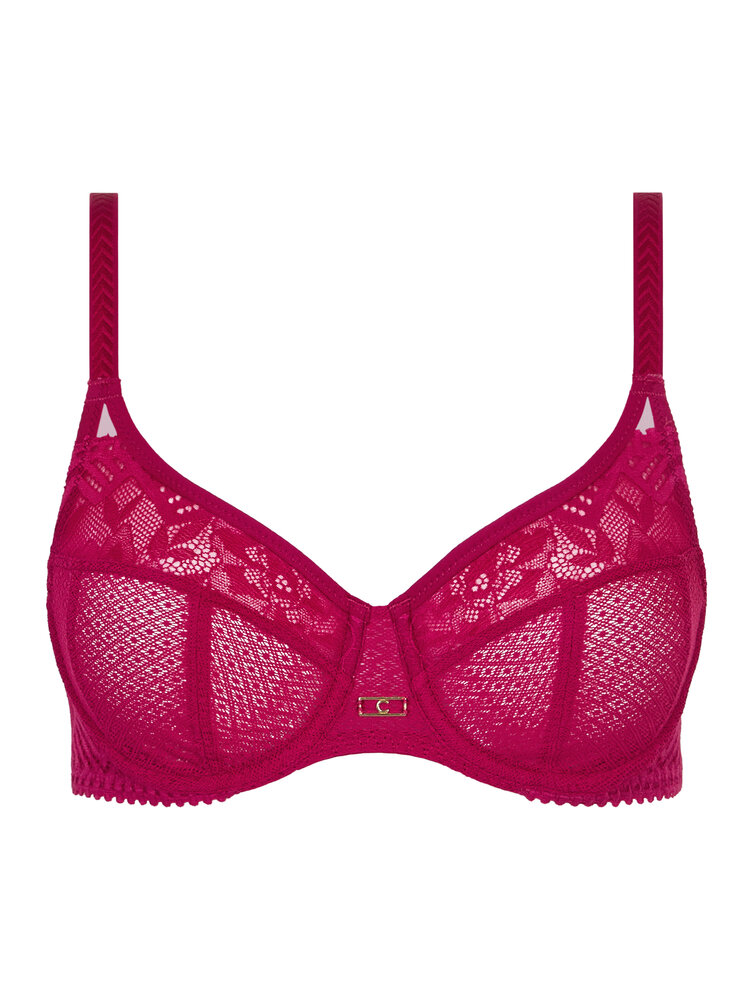 Chantelle Origins Full Cup Bra - Wild Strawberry