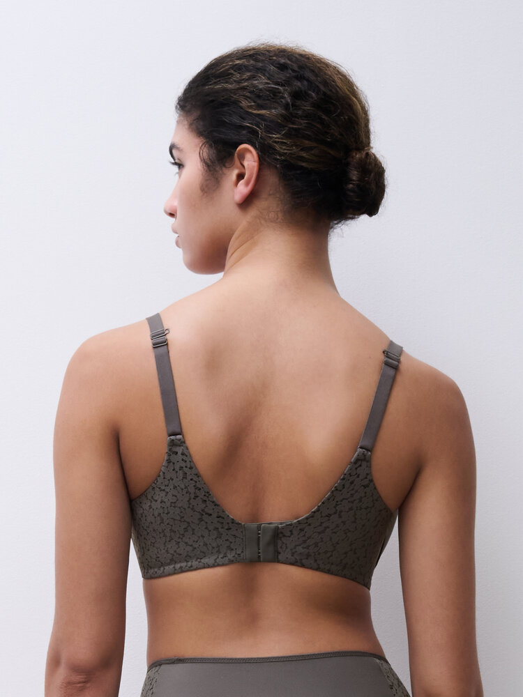 Chantelle Norah Sweetheart T-Shirt Bra - Clay Green