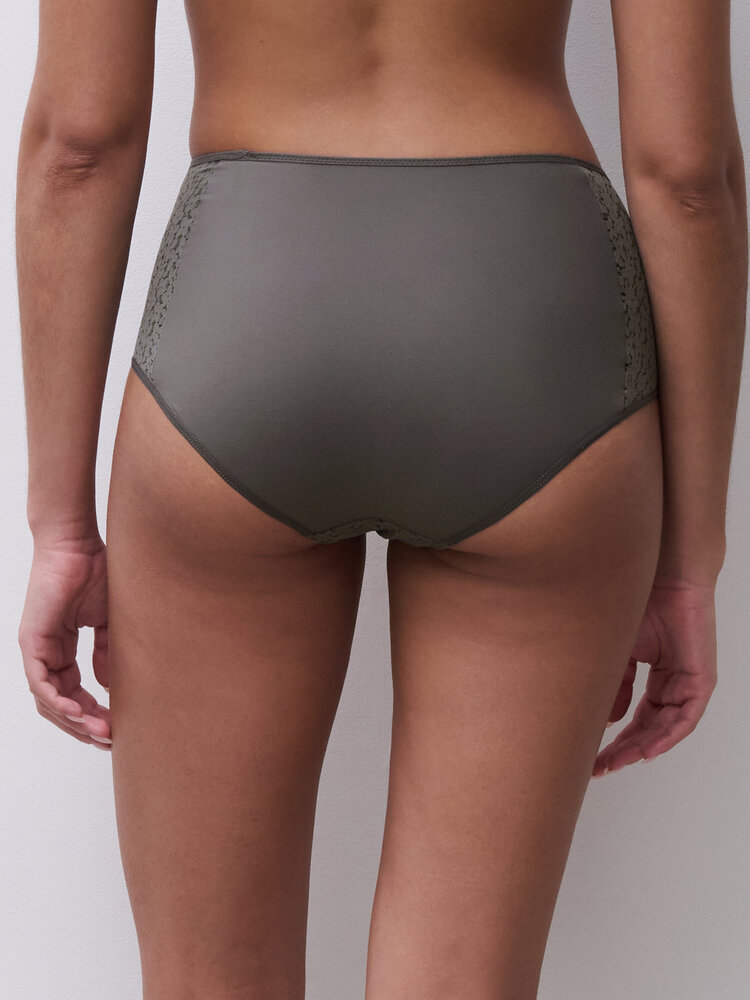 Chantelle Norah Brief Panty - Clay Green