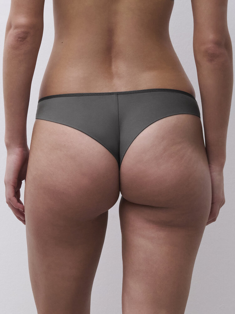 Chantelle Norah Comfort Thong Panty - Clay Green