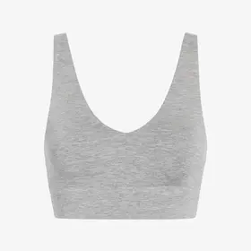 Commando Butter Comfy Bralette - Heathered Gray