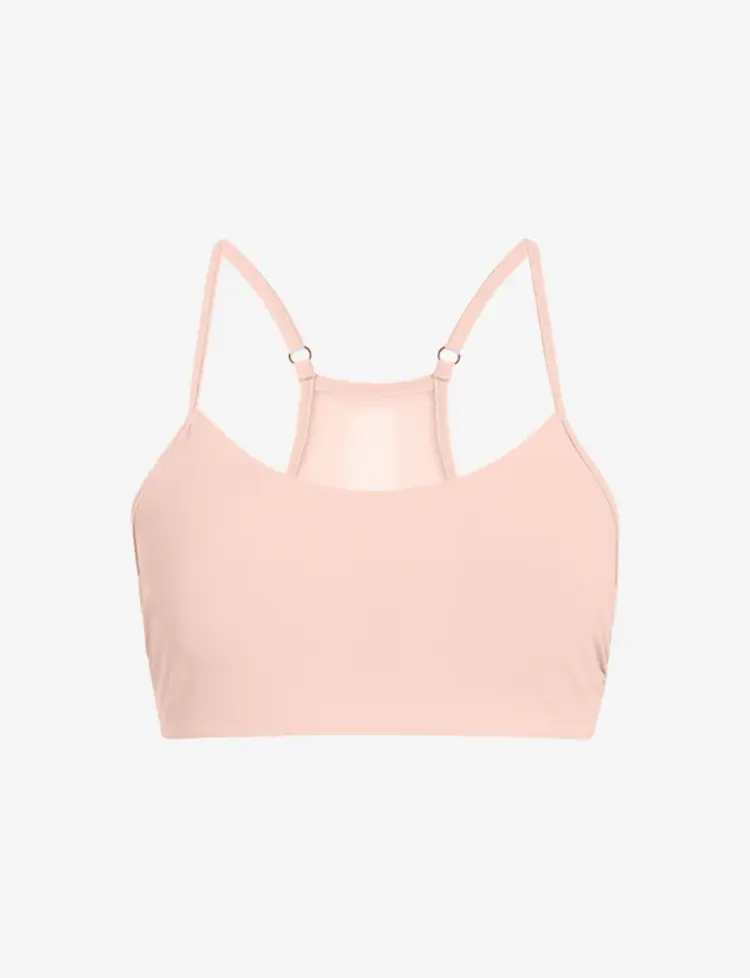 Commando Double Take Lace Racerback Bralette - Blush