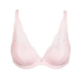 Marie Jo Solene Padded Plunge Bra - Gardenia Rose