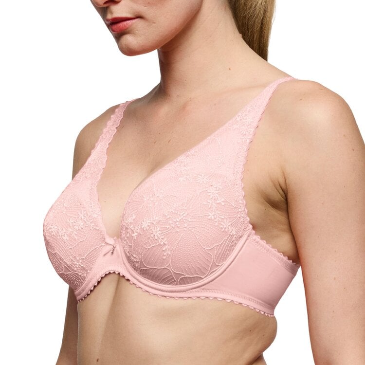 Marie Jo Solene Padded Plunge Bra - Gardenia Rose