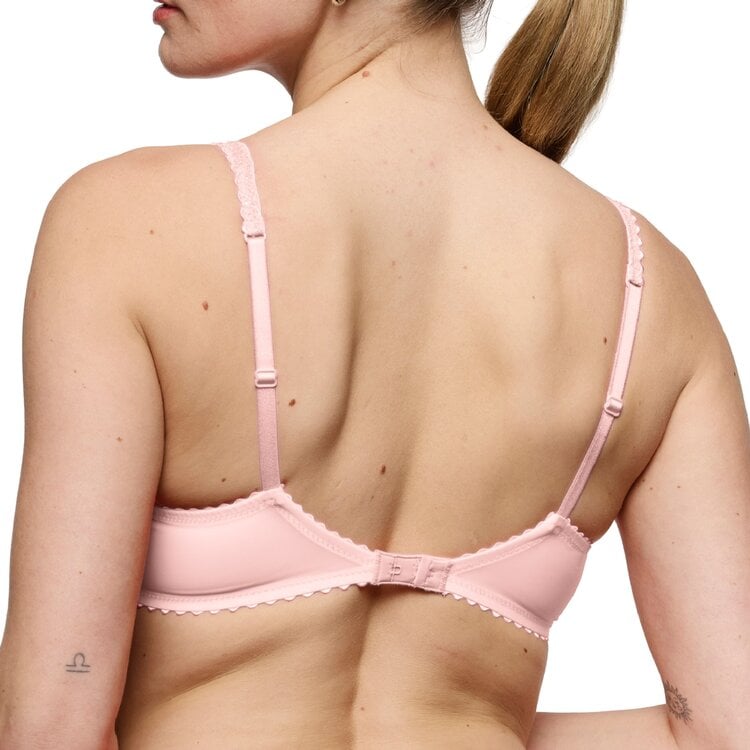Marie Jo Solene Padded Plunge Bra - Gardenia Rose