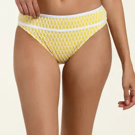 La Blanca Prep Banded Halter Bikini Bottom - Soleil (SOL)