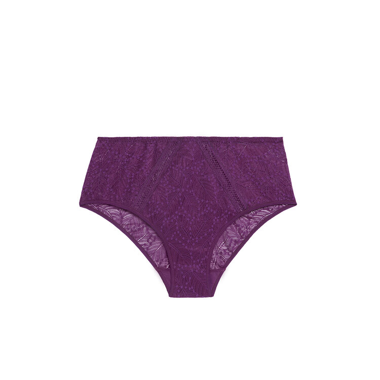 Simone Perele Comete Retro Brief Panty - Blackberry
