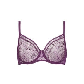 Simone Perele Comete Full Cup Bra - Blackberry