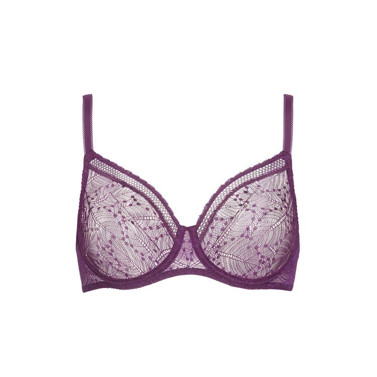 Simone Perele Comete Full Cup Bra - Blackberry