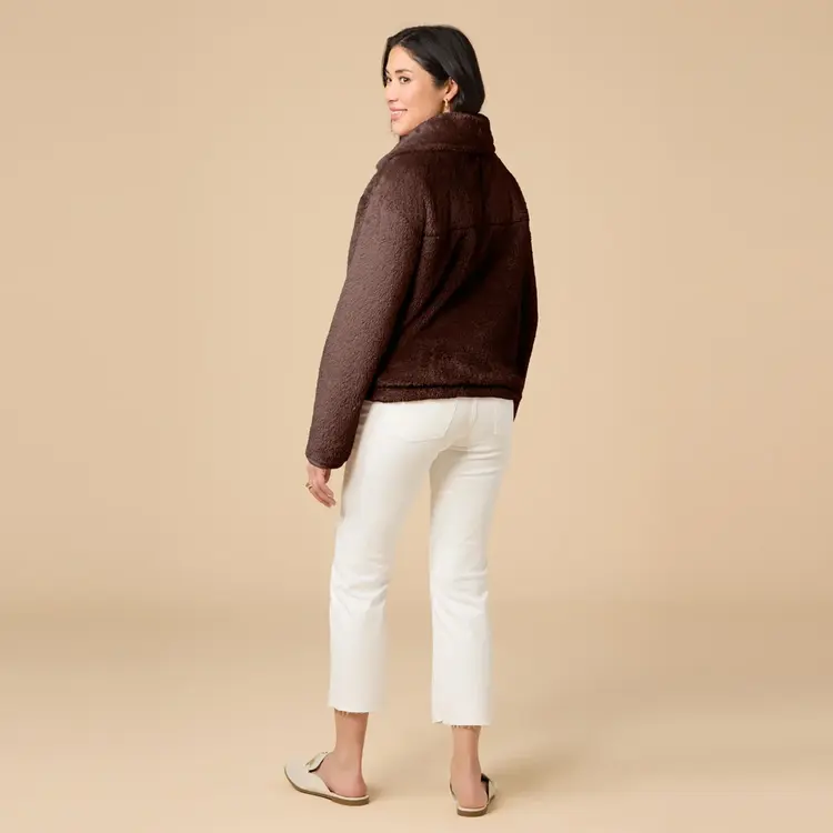 Softies DreamPlush 1/4 Zip Pullover - Almond