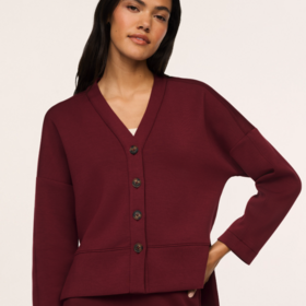 Spanx AirEssentials Cardigan - Vino