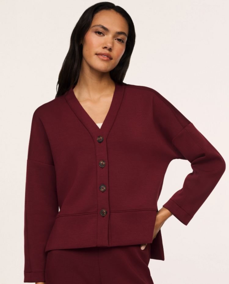 Spanx AirEssentials Cardigan - Vino