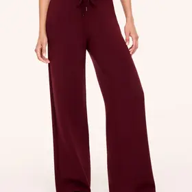 Spanx AirEssentials Wide Leg Pant - Vino