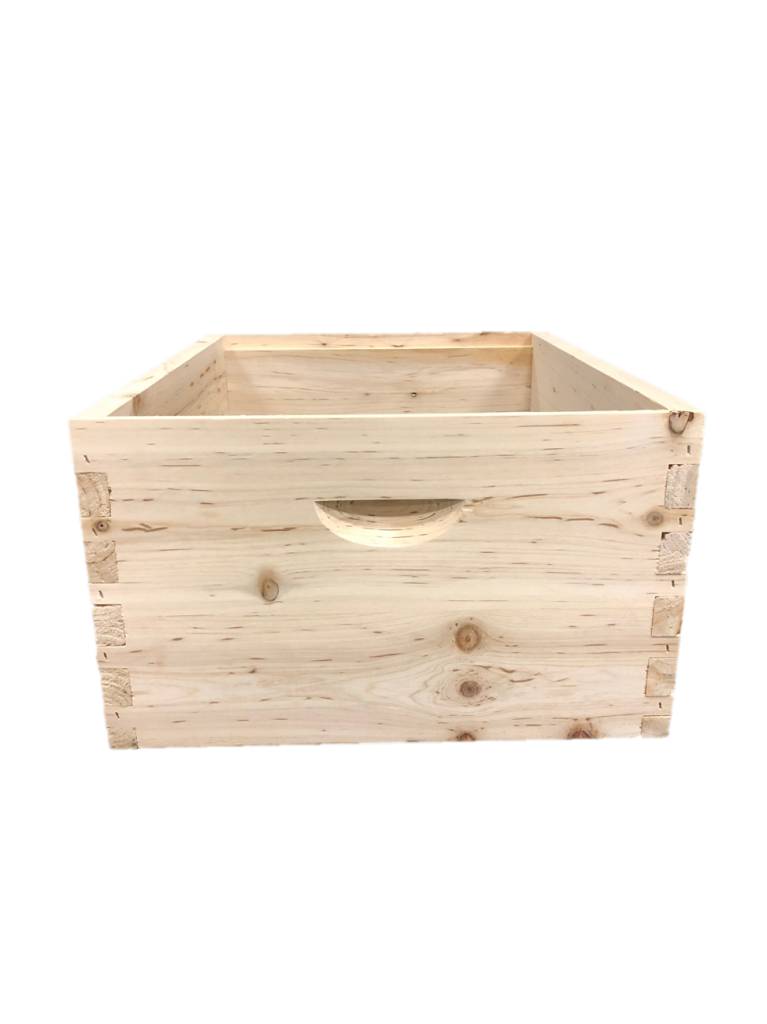 10 Frame Cypress Deep Assembled Unfinished Hive Box W O Frames 10 Frame Cypress Deep Assembled Unfinished Hive Box W O Frames