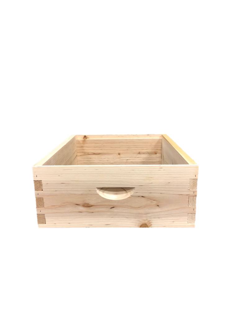 10 Frame Cypress Med Assembled Unfinished Hive Box W O Frames 10 Frame Cypress Med Assembled Unfinished Hive Box W O Frames