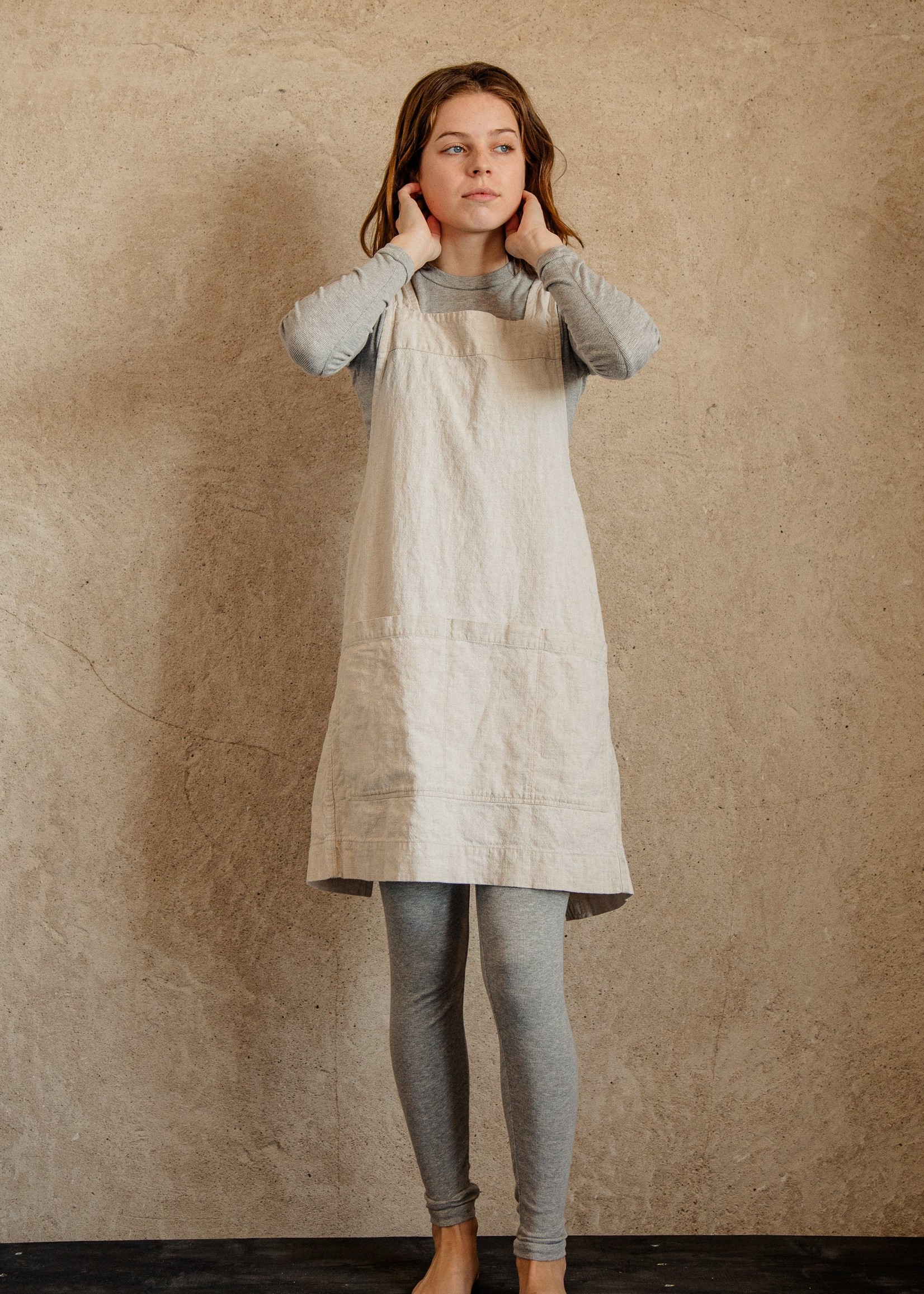 Cedar & Vine Linen Utility Apron