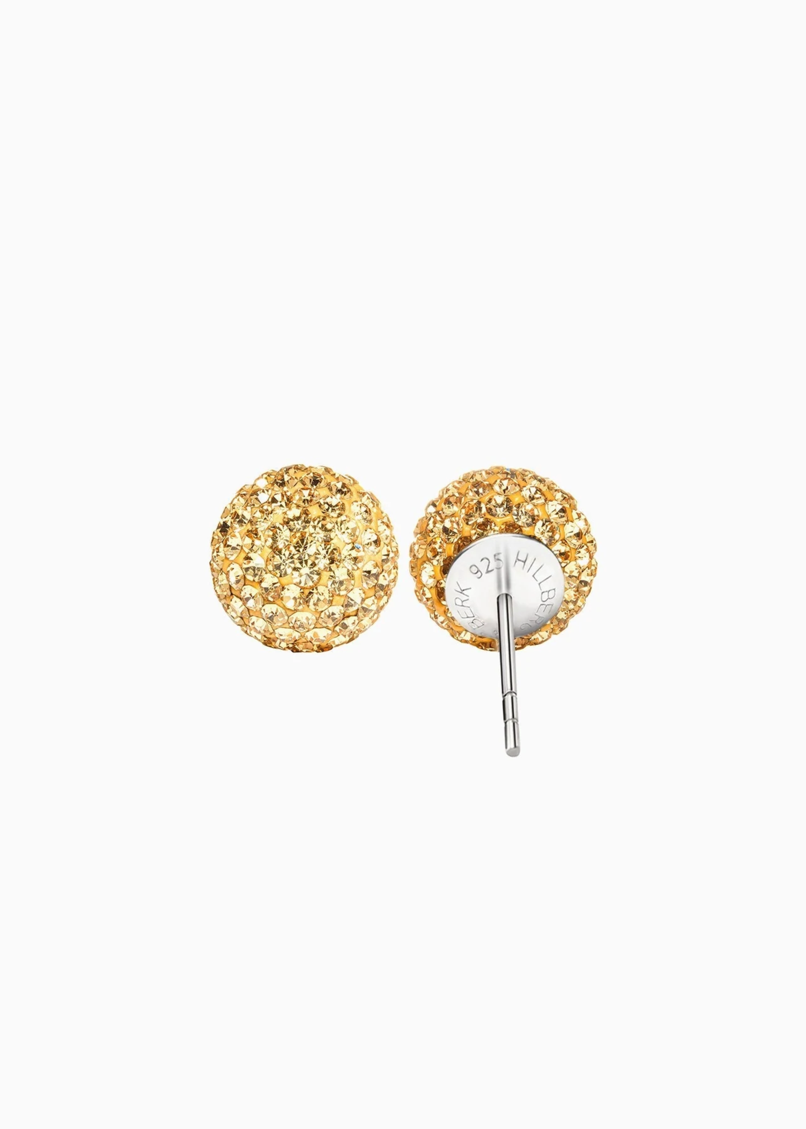 Hillberg & Berk Sparkle Ball Stud Earrings