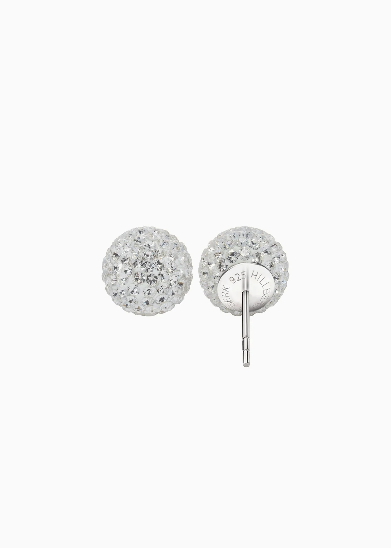 Hillberg & Berk Sparkle Ball Stud Earrings