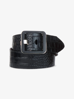 BRAVE Leather Makani Barcelona Leather Belt in Black