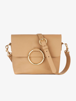 BRAVE Leather Mini Virtue Pebbled Bag - Light Tan