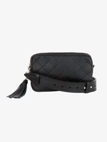 BRAVE Leather Vittoria Pebbled Bag - Black Nappa
