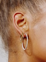 Hillberg & Berk Hoop Earrings Medium