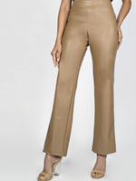 Frank Lyman Pleather Wide Leg Pant