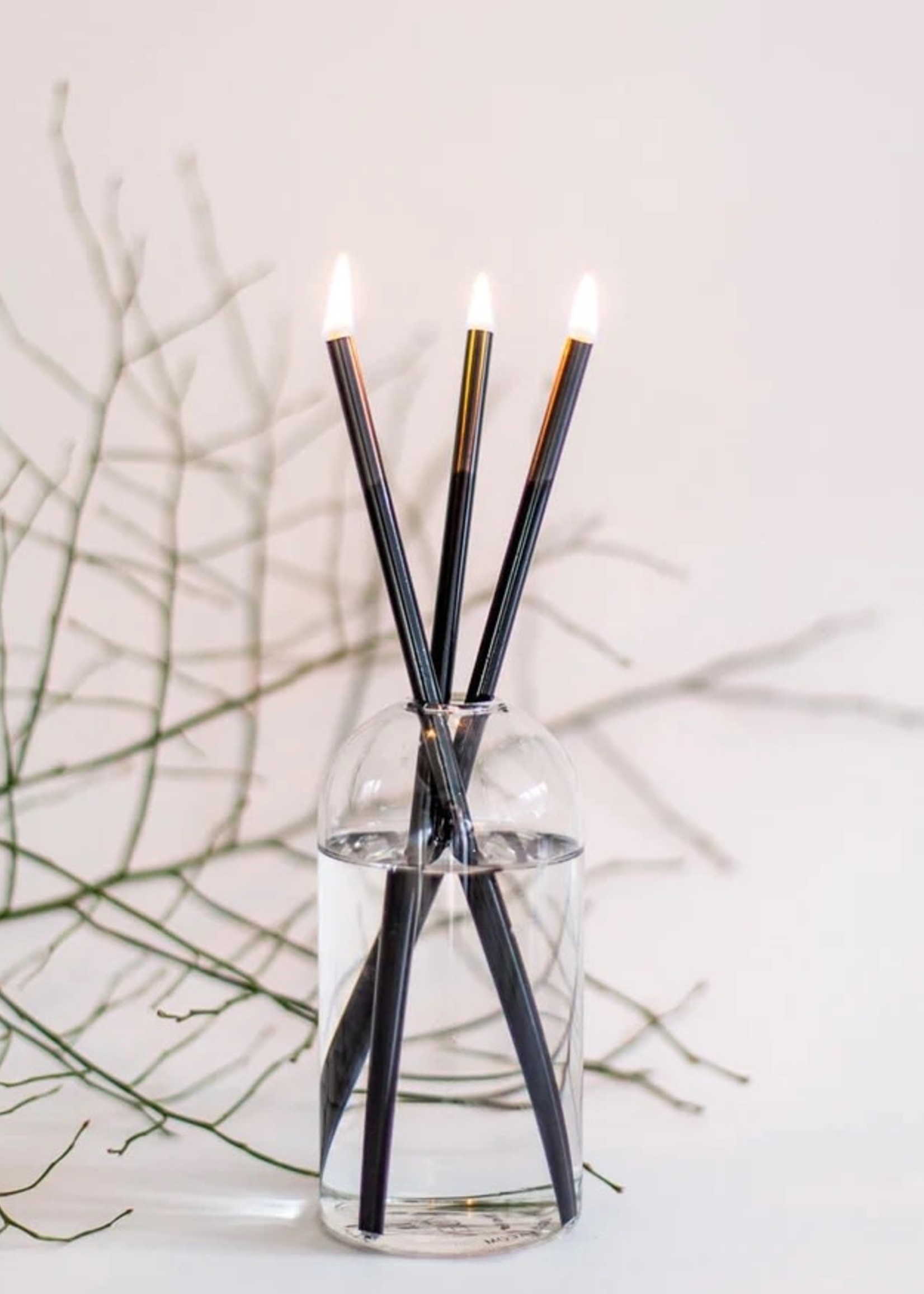 Everlasting Candle Co. Black Everlasting Candlesticks