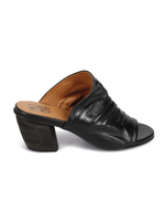 Miz Mooz Ainsely Heeled Slide - Black