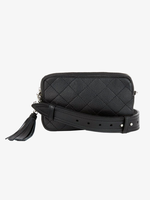 BRAVE Leather Vittoria Bag - Black/Silver