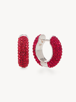 Hillberg & Berk Ruby Sparkle Hoops