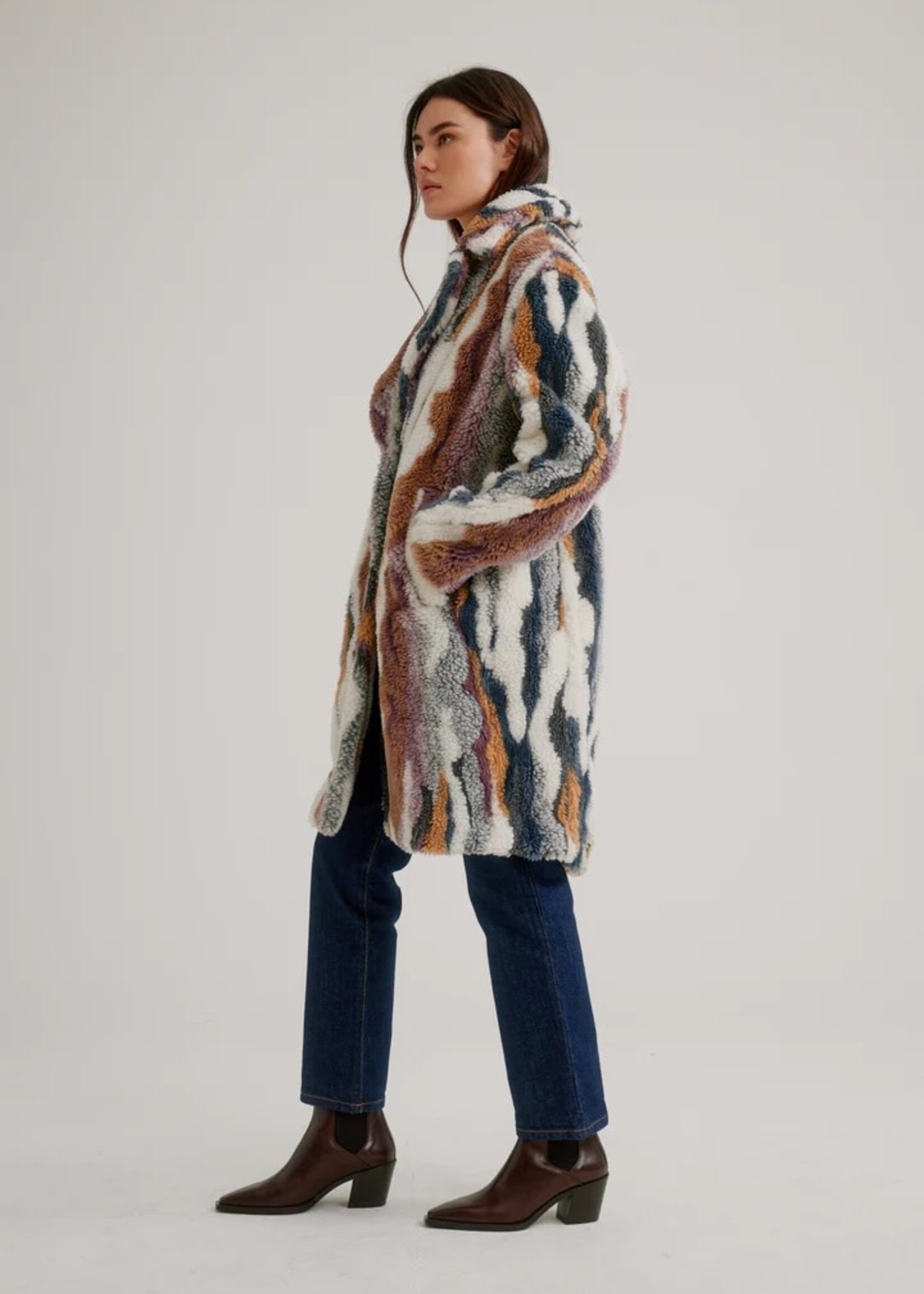 Nikki Jones Jax Faux Fur Jacket