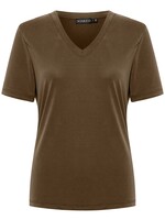 Soaked in Luxury Columbine Loose Fit V-Neck Short Sleeve