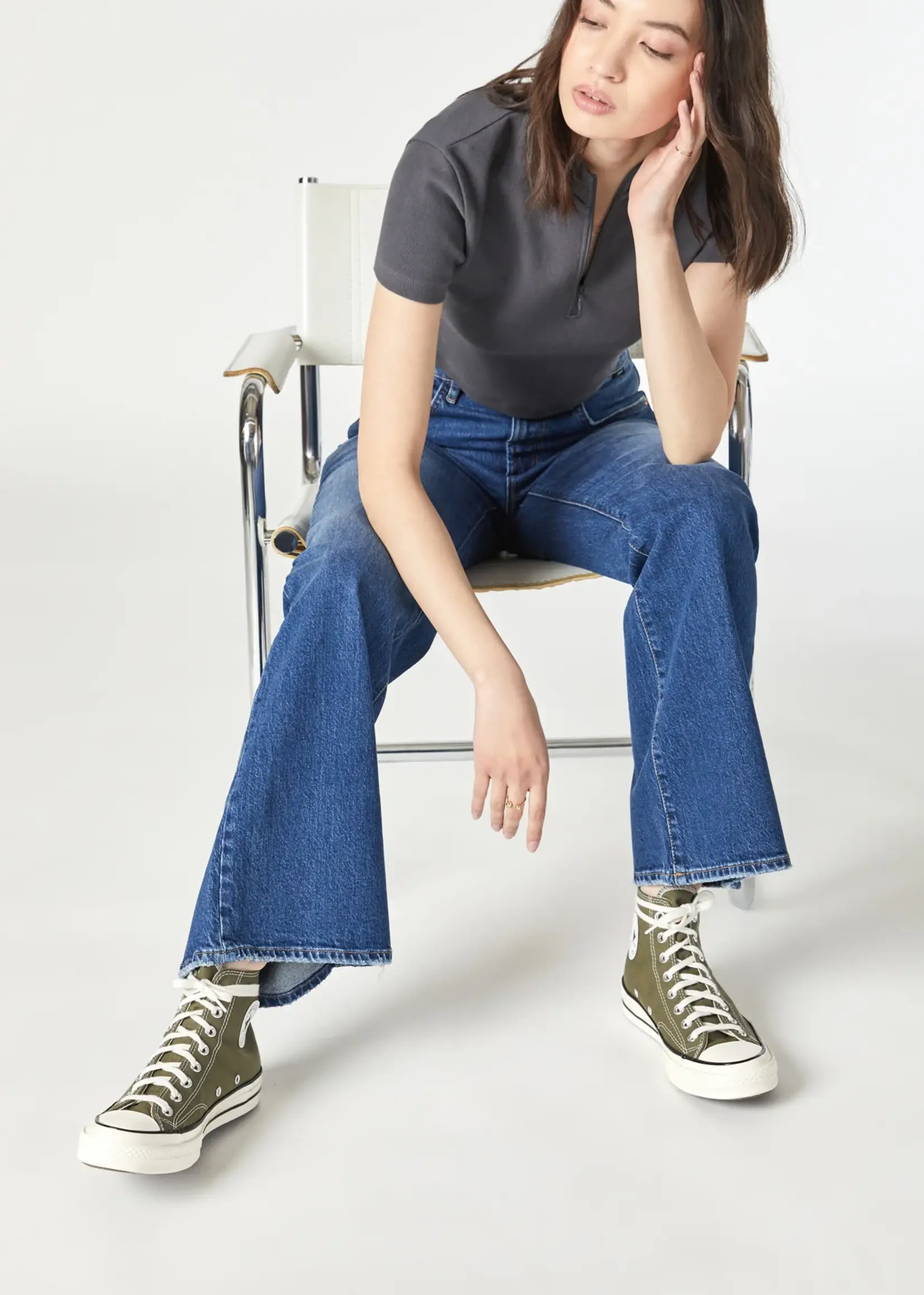 Los Angeles Flare Jeans - Evelyn Lane Clothing Co.