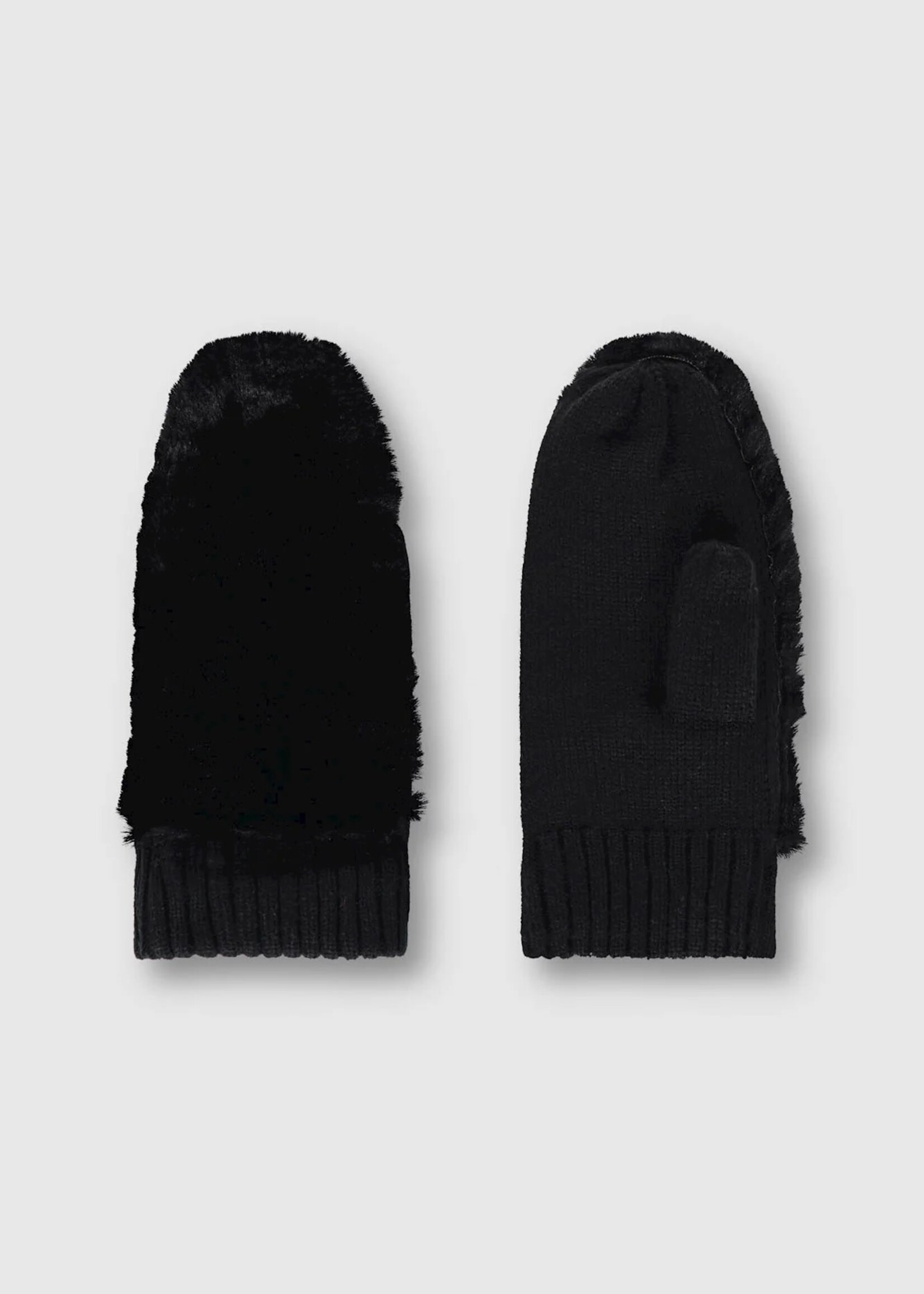 Rino & Pelle OXO Mittens with Faux Fur
