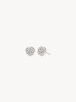 Hillberg & Berk Dancing Queen Sparkle Bezel Stud