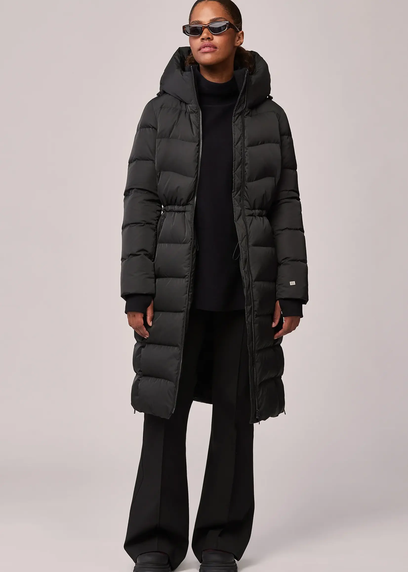 LIV Hooded Down Coat - Evelyn Lane Clothing Co.