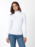 C'est Moi Clothing Bamboo Short Turtleneck Top
