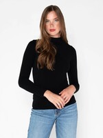 C'est Moi Clothing Bamboo Mock Neck Top