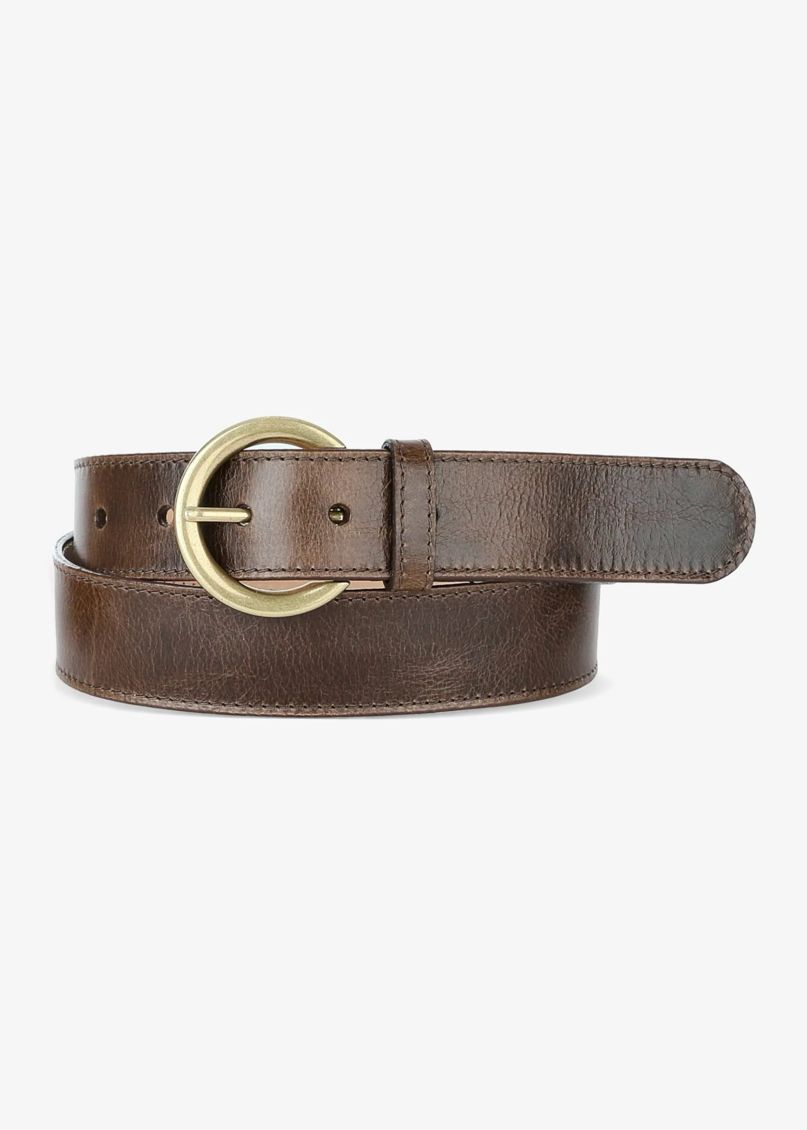 BRAVE Leather Milena Nappa Leather Belt - Ranch