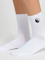 Brunette the Label White Crew Socks