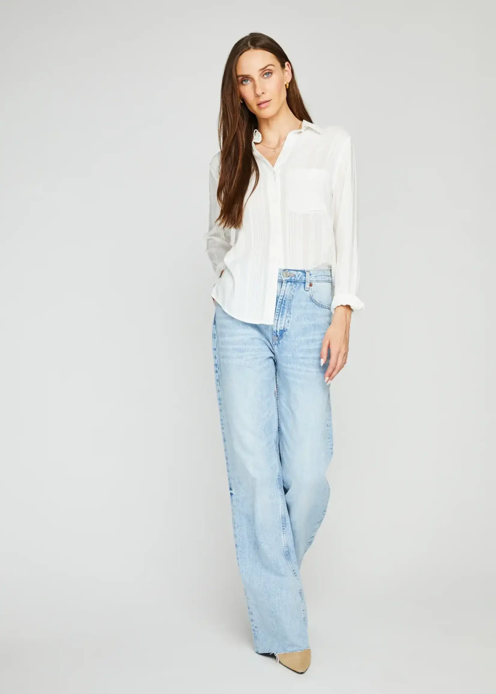 Gentle Fawn Paige Button-Up Blouse