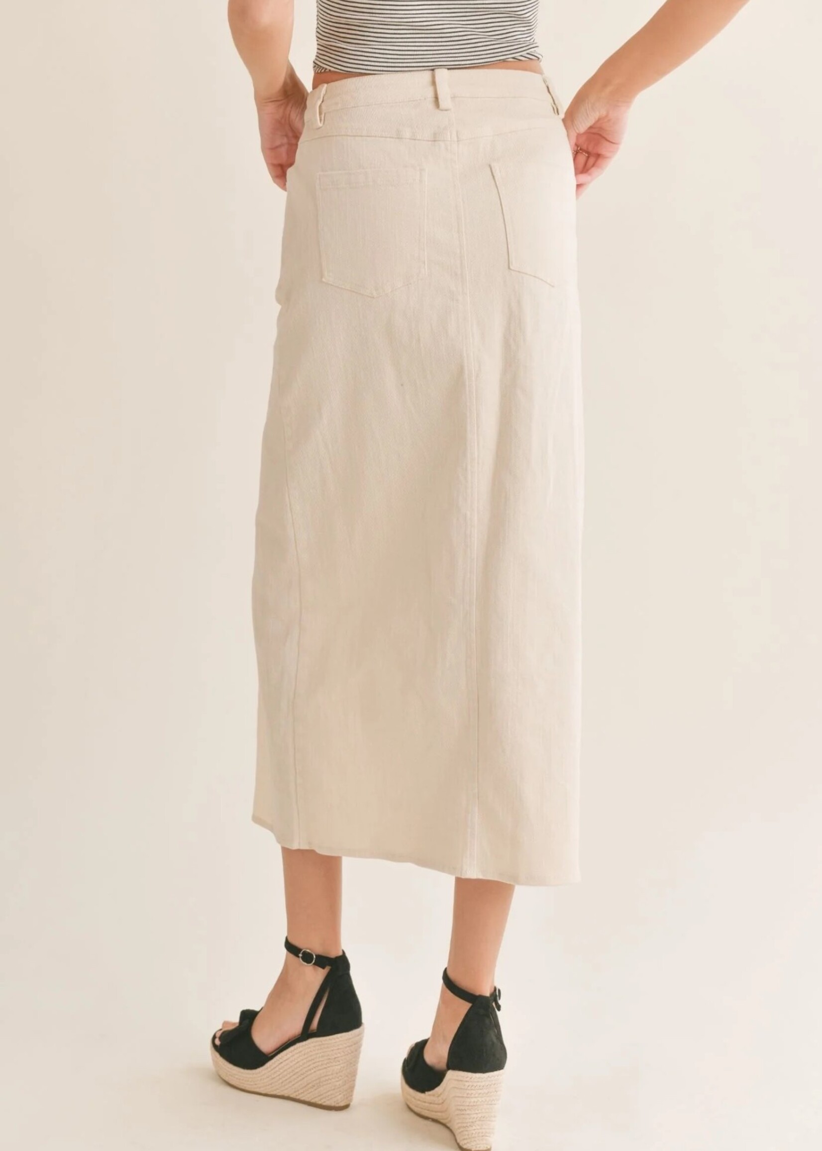 Sadie & Sage Clear Eyes Denim Skirt